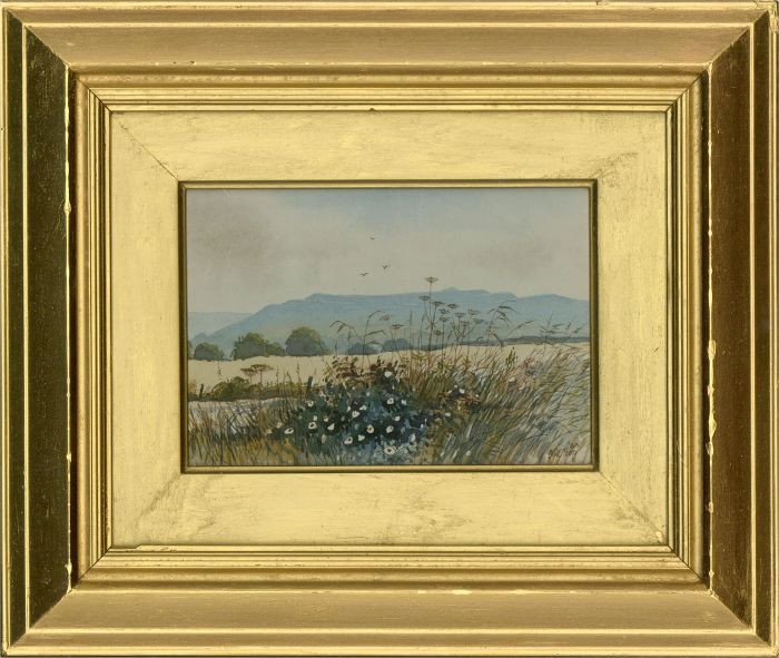 Bill Toop RI MCSD AOI (b.1945) - 1983 Watercolour, Rural View