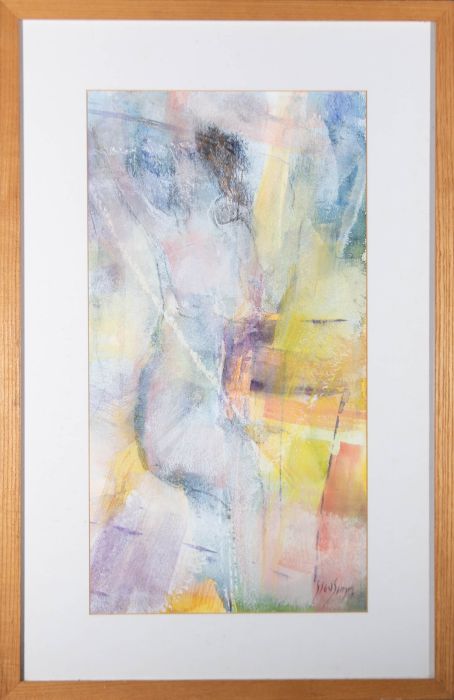 Steve Slim (b.1953) - Contemporary Watercolour, Dancing Girl I