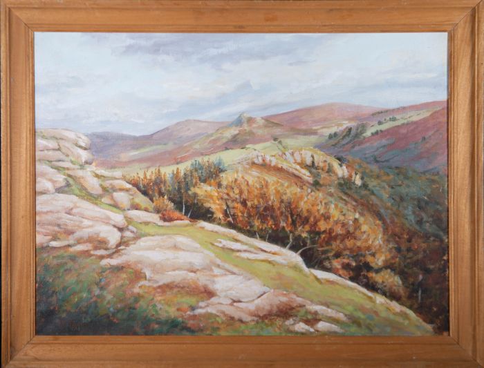 Joy Nunn - Contemporary Oil, Autumnal Landscape