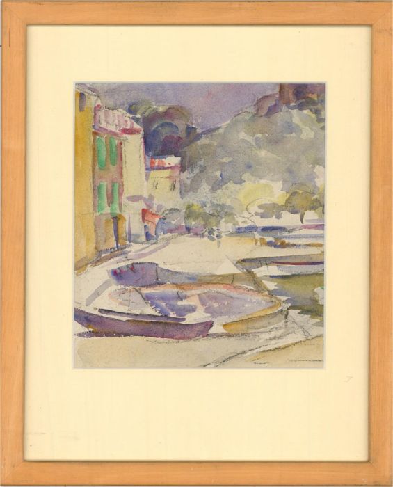 Marjorie Mostyn RCA SWA (1893-1979) - Watercolour, Cornish Scene