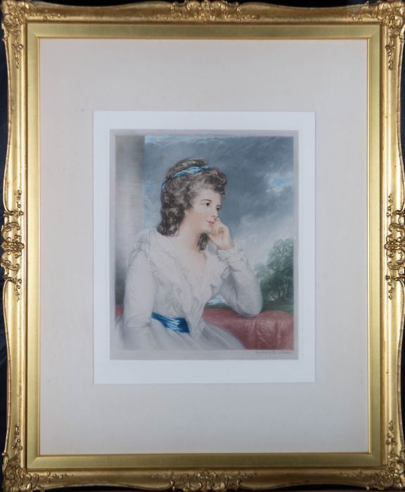 Sydney Ernest Wilson (b.1869) - 1911 Mezzotint, Portrait of a Lady