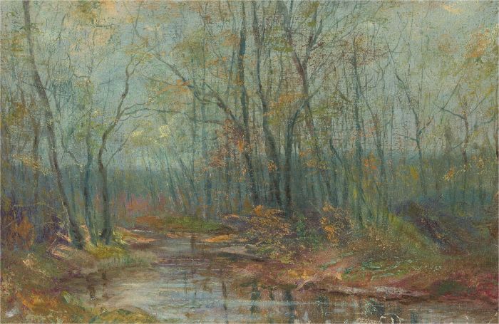Early 20th Century Oil - Woodland Scene