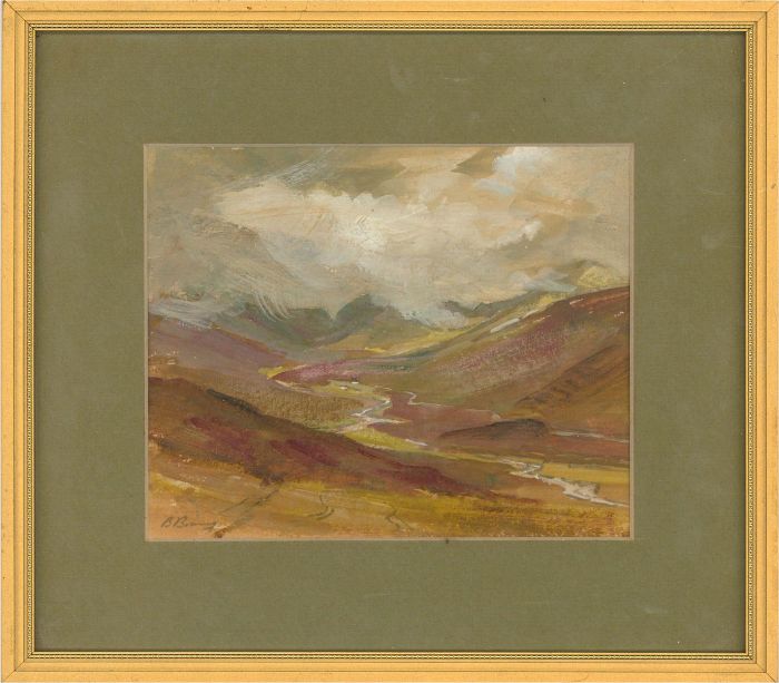 Contemporary Gouache - The Great Valley