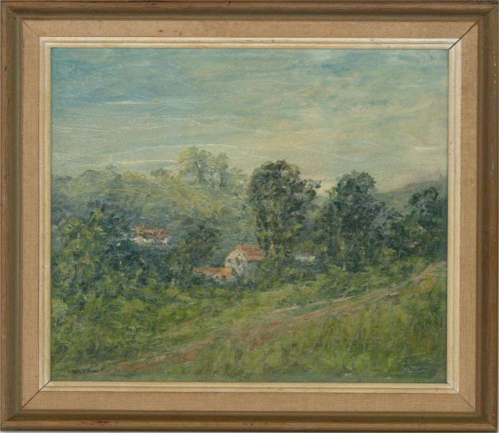 Peter Gladman - 20th Century Oil, Chilton Landscape, near Ibstone