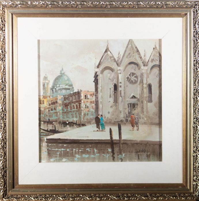 Antonio De Vity (1901-1993) - Impressionist Mid 20th Century Oil, Venice