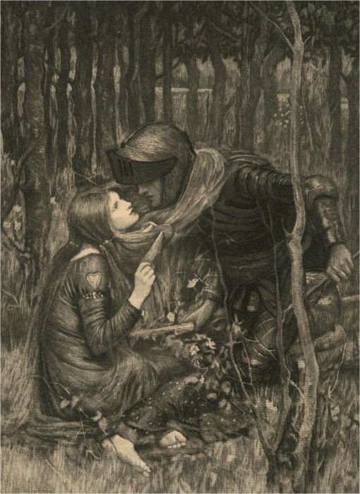 Henry Macbeth-Raeburn RA RE (1860-1947) - Etching, La Belle Dame Sans Merci