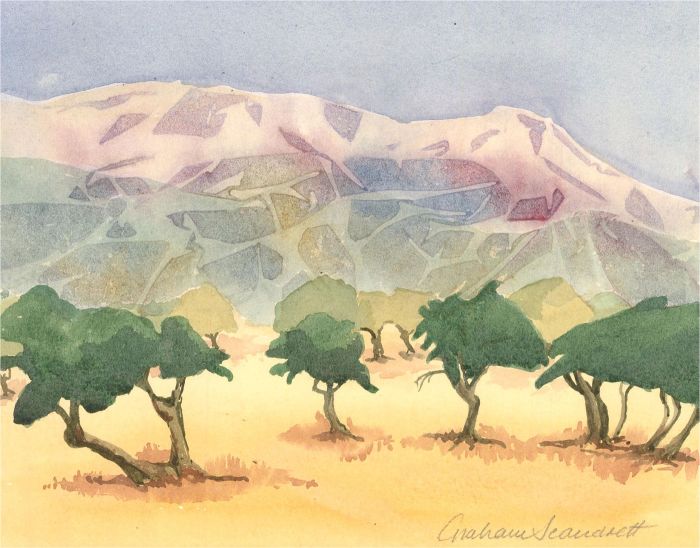 Graham Scandrett (b.1933) - 20th Century Watercolour, Cyprus III