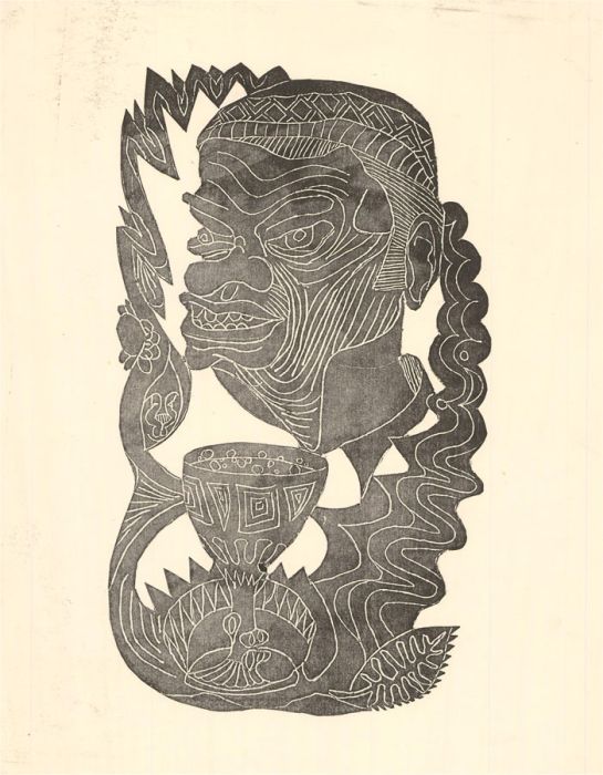 Eddie Bianchi (fl.1975-95) - Contemporary Silkscreen, The Holy Grail