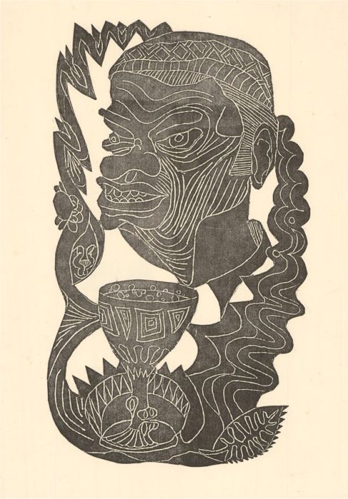 Eddie Bianchi (fl.1975-95) - Contemporary Silkscreen, The Holy Grail