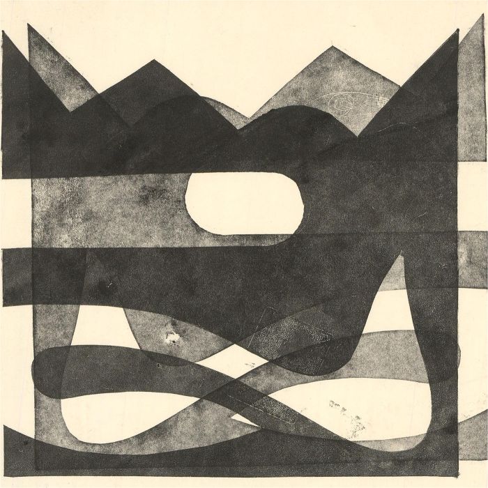 Eddie Bianchi (fl.1975-95) - Contemporary Collotype, Black Shapes