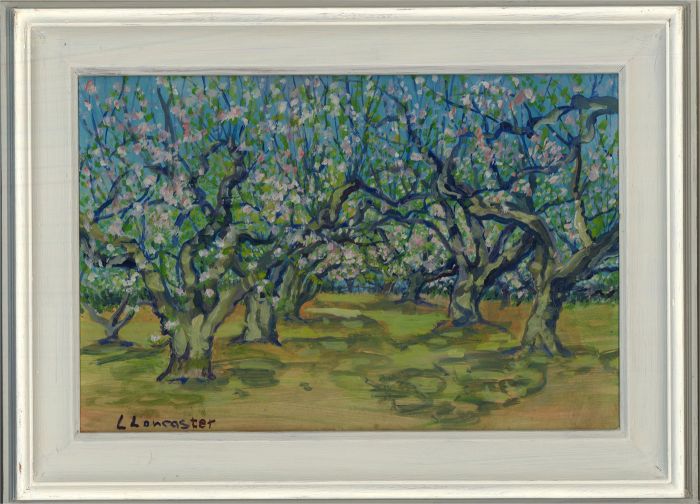 Lesley Lancaster - 20th Century Acrylic, Orchard Blossom