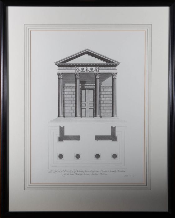 Fourdrinier after Chambers - Contemporary Giclee, Architectural Design
