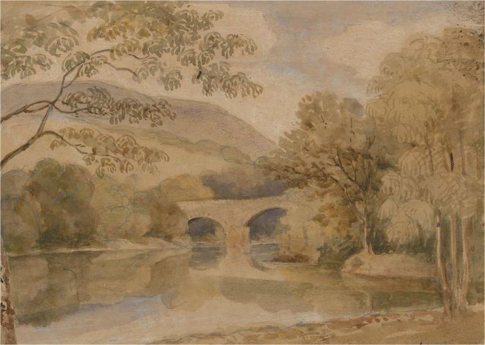 Signed Early 20th Century Watercolour - Lake Scene
