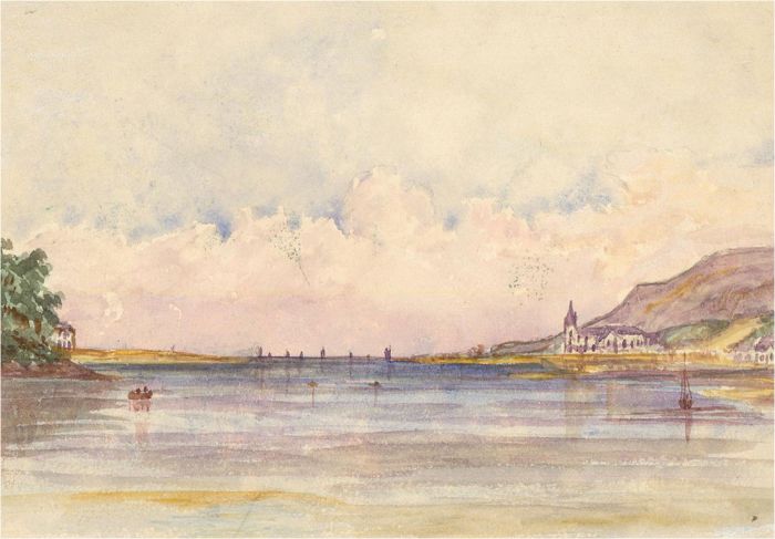 Mid 20th Century Watercolour - The Harbour