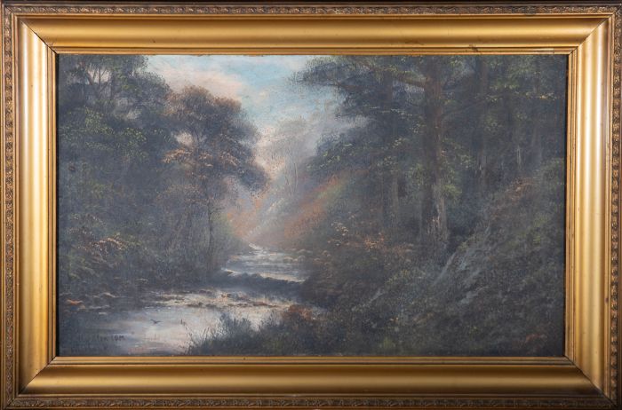 J. Fairbank - Mid 20th Century Oil, In Sulby Glen, Isle of Man