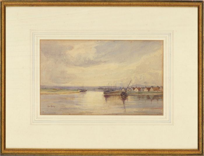 Annie Horley - Early 20th Century Watercolour, The Estuary