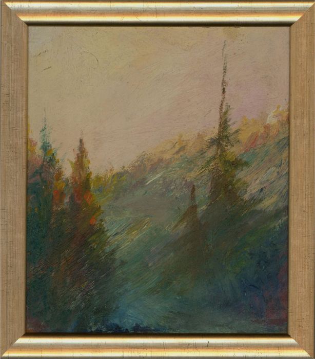 20th Century Oil - Mountain Forest