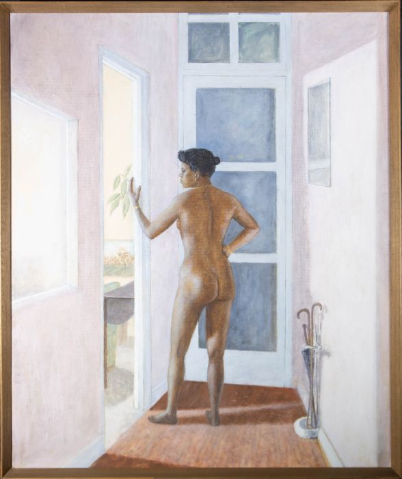 E.W. McCreanor - 20th Century Oil, Standing Nude