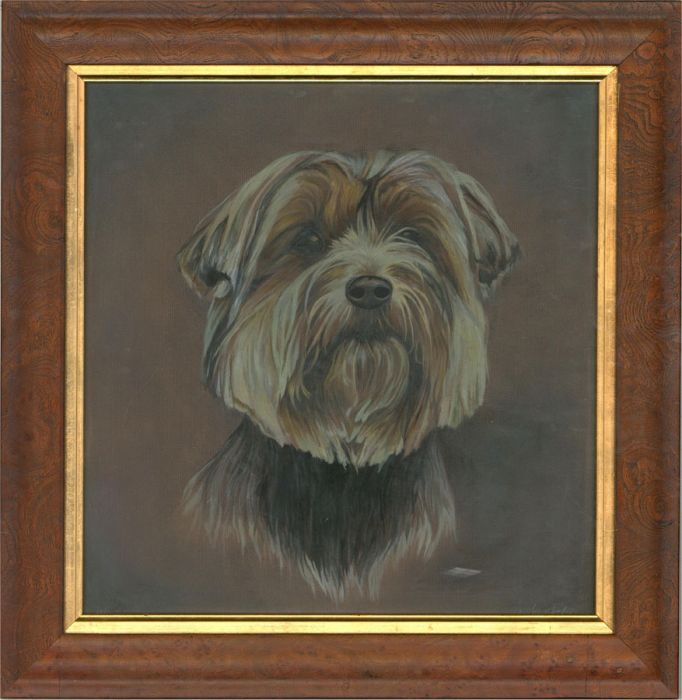 Contemporary Gouache - Yorkshire Terrier