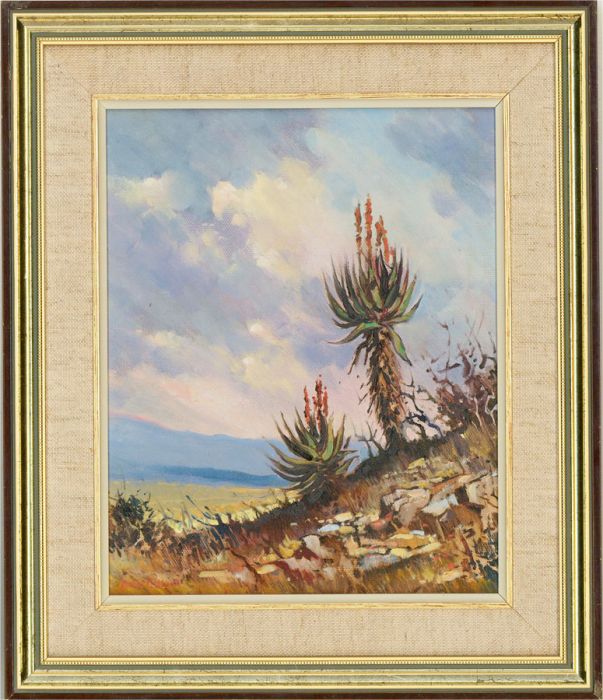 Dale Elliott - 20th Century Oil, Aloe Ferox