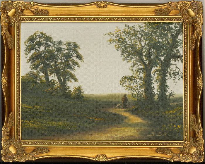 J. Sim - 20th Century Oil, Afternoon Walk
