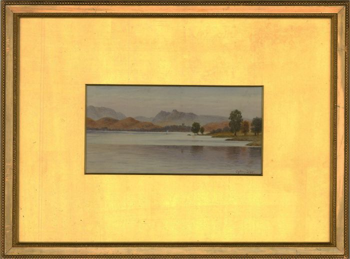 Sydney Scott - Early 20th Century Watercolour, Calm Lake