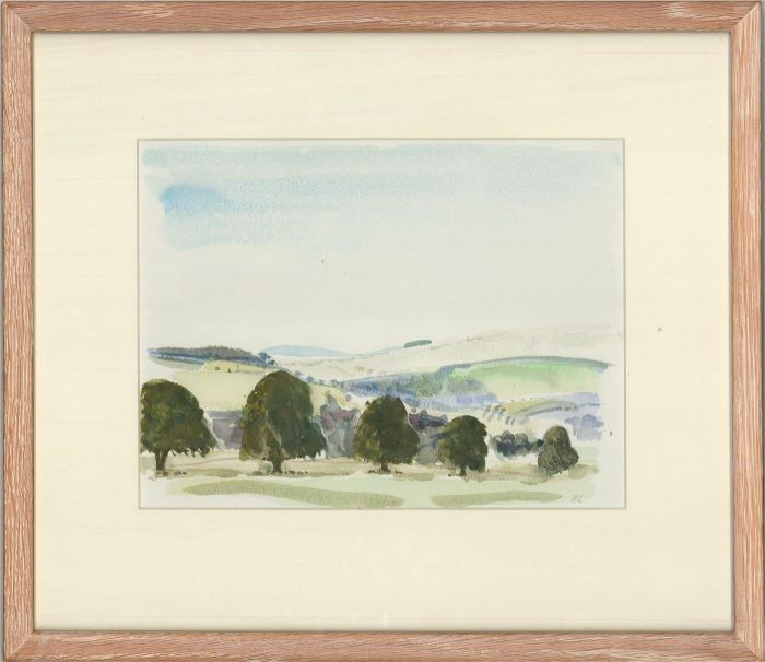Philippa Cooper (b.1934) - 1997 Watercolour, From Nord Vue Farm, Cumbria