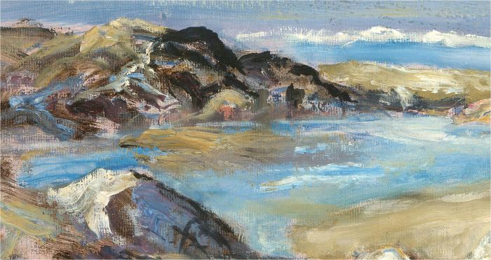20th Century Oil - Waves and Blue Skies
