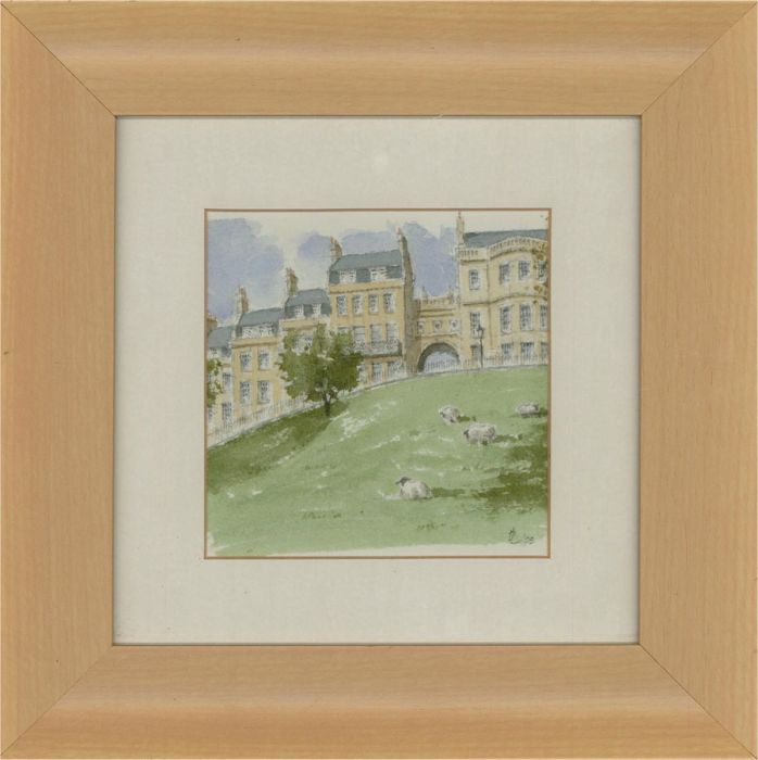 D.L. - 2005 Watercolour, Lansdown Crescent, Bath