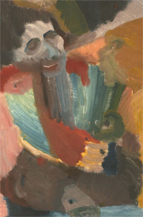 20th Century Oil - Figure and Pet