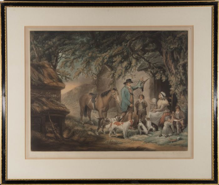 Sydney Ernest Wilson (b.1869) - 1917 Mezzotint, Returning from the Hunt