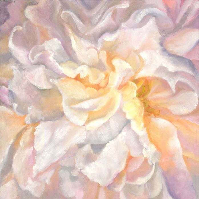 Nancy Murgatroyd - Contemporary Oil, Pale & Peachy