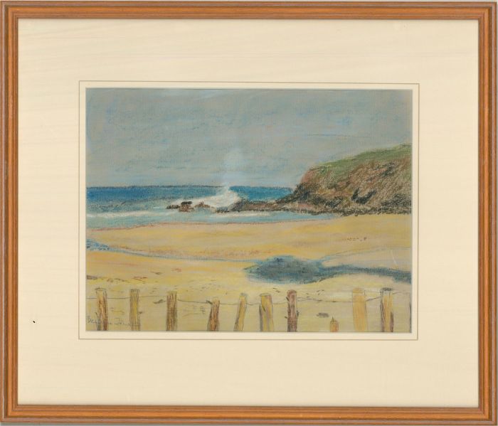Contemporary Pastel - Beach at Low Tide