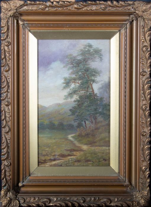 Late 19th Century Oil - Country Path
