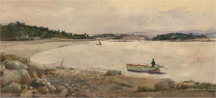 A. Freeman Smith - Early 20th Century Watercolour, Grange-over-Sands