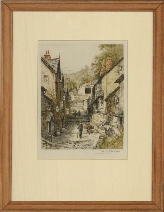 Henry G. Walker (1976-1932) - 19th Century Etching, A Fine Morning