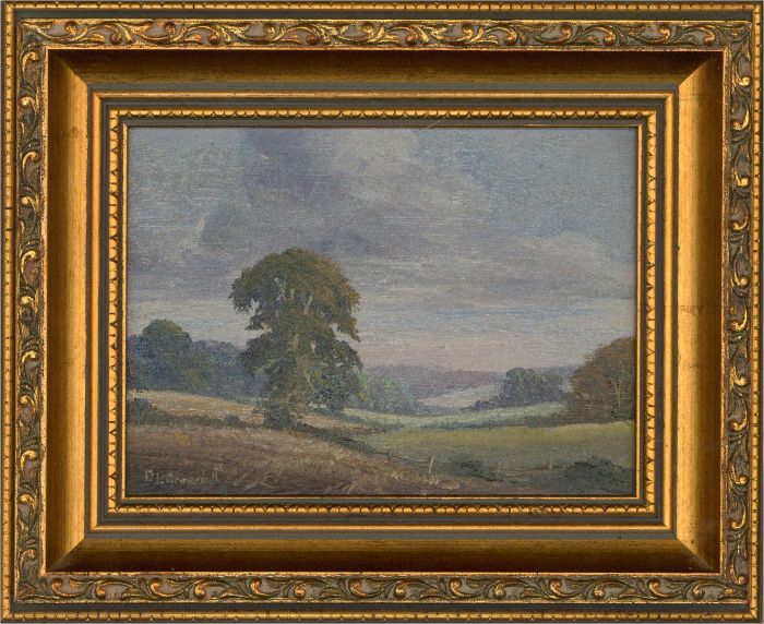Peter J. Greenhill - 20th Century Oil, Landscape with Trees