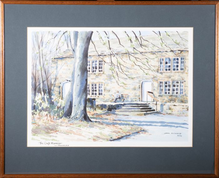 John Rickard - 1974 Watercolour, The Craft Museum