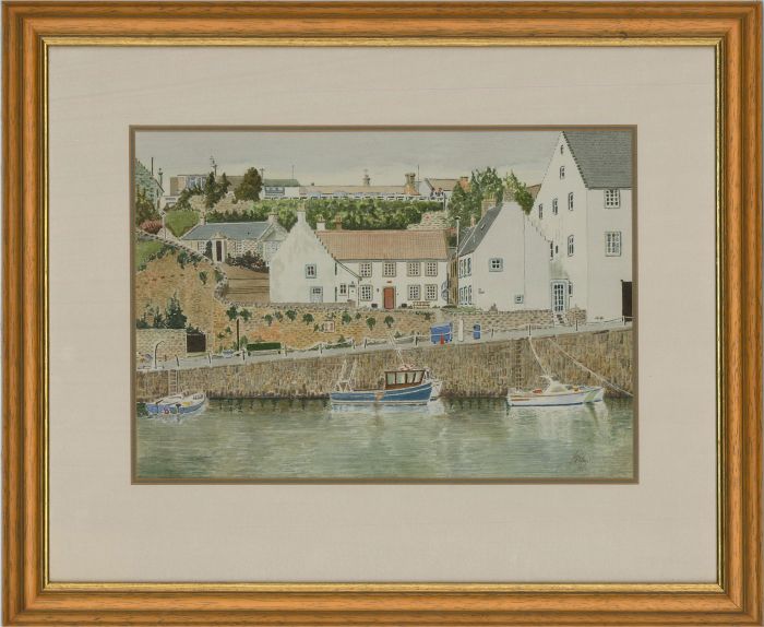 James Allen - 1997 Watercolour, Crail (West)