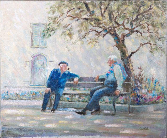 Cecil Cooke - Mid 20th Century Oil, Talk And Smoke