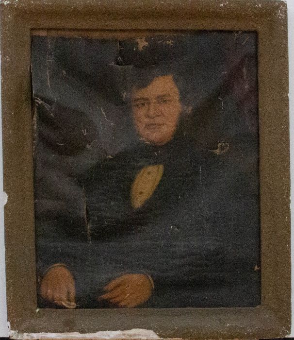 For Restoration Mid 19th Century Oil - Victorian Gentleman