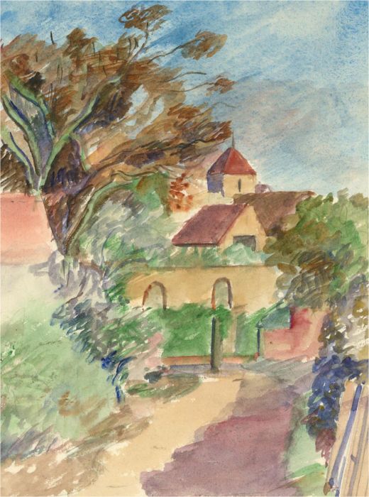 Dorothy Hepworth (1894-1978) - Mid 20th Century Watercolour, A Sunny Day