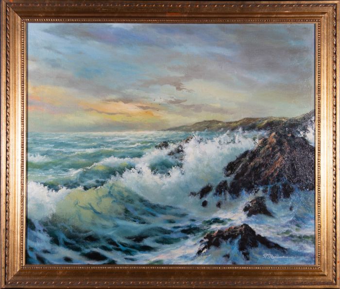 P.J. Ballantine - 1986 Oil, Ocean Spray