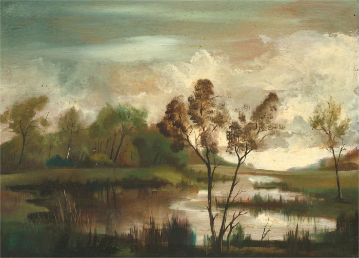 20th Century Oil - Autumn In The Water Meadow