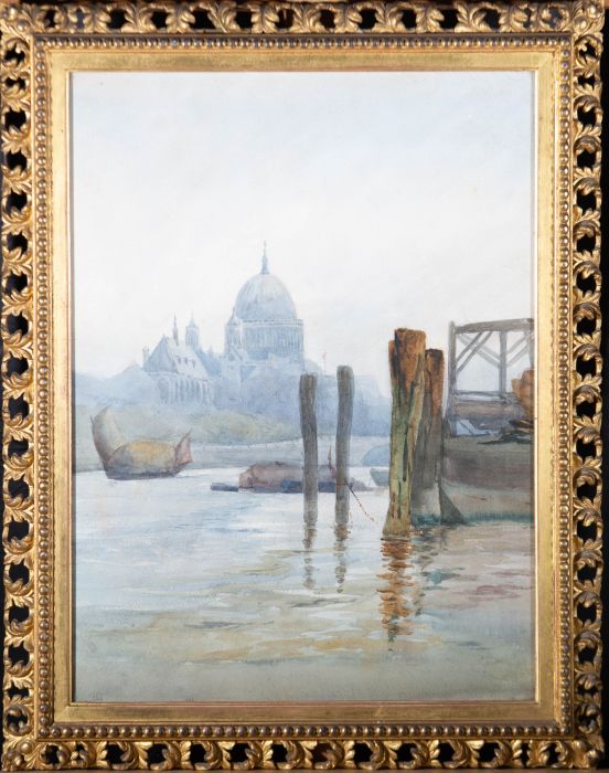 Early 20th Century Watercolour - St Paul's Cathedral