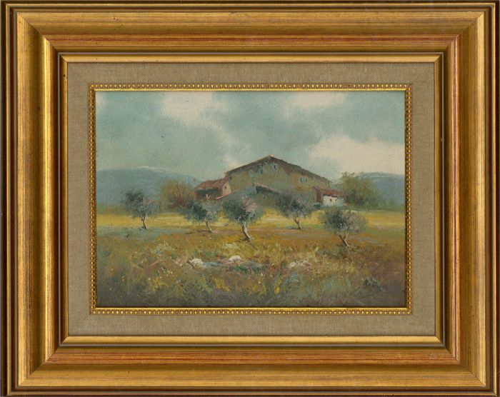 20th Century Oil - Olive Trees
