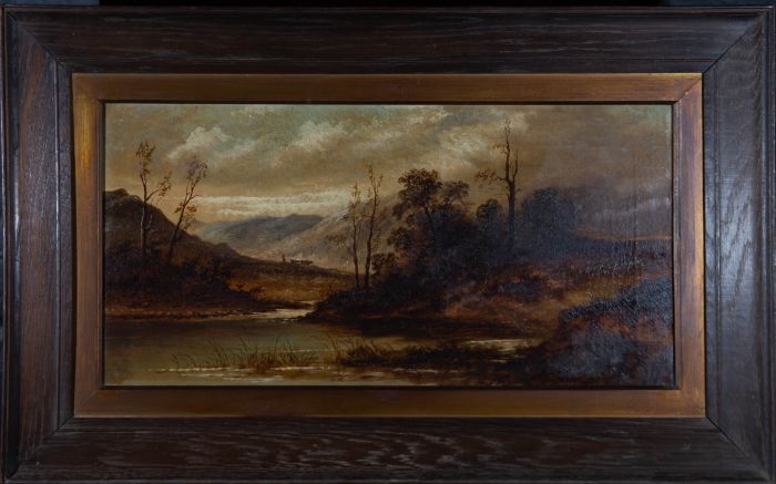 Attrib. George Gray (fl.1874-1879) - Late 19th Century Oil, Highland Landscape