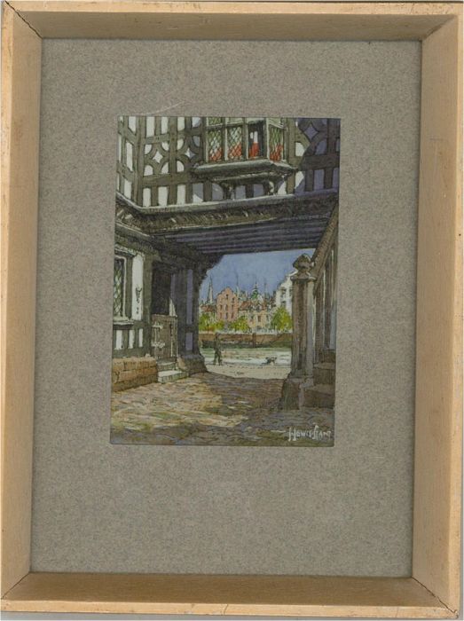 John Lewis Stant (1905-1964) - 1963 Watercolour, Bruges