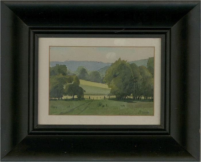 J.P. - 2004 Watercolour, Green Hills