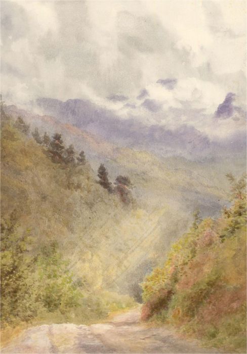 The Gill Collection - Early 20th Century Watercolour, Misty Mountains